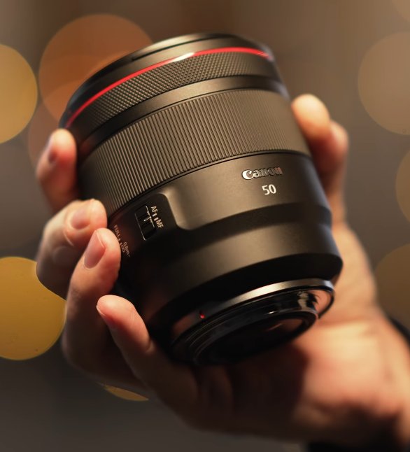Canon RF 50mm f1.2L USM AF-MF Button