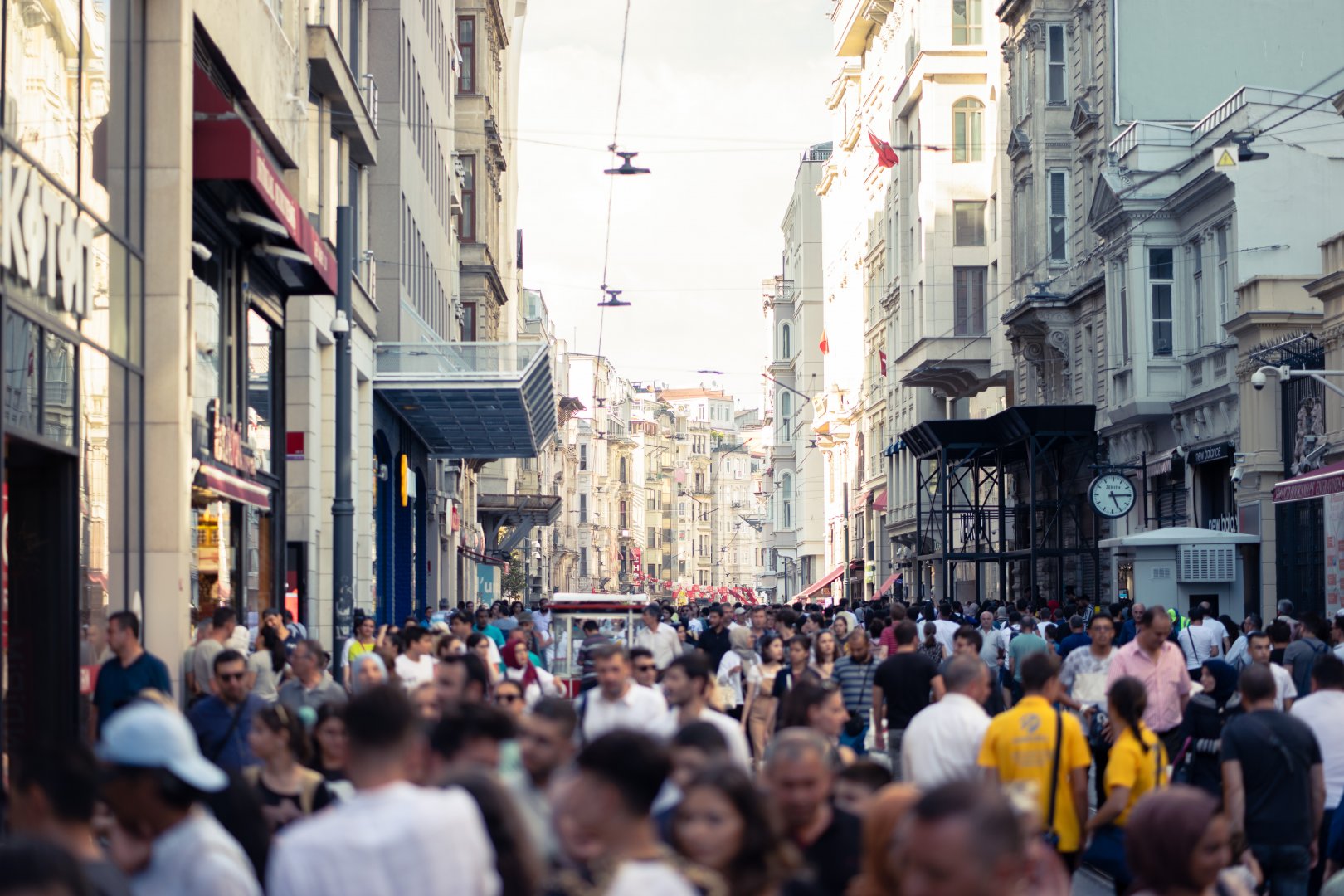 Taksim fotoğrafı kalabalık