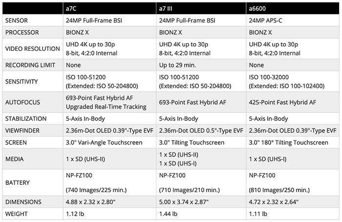 Sony-A7C-vs-Sony-A7-III-vs-Sony-A6600